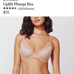 ThirdLove Uplift Plunge Bra - nude